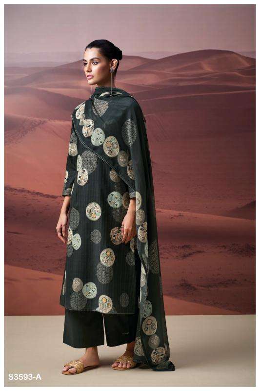 Ganga prachiti 3593 salwar kameez manufacturers in delhi
