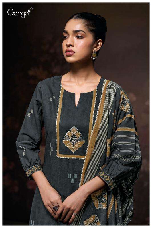 Ganga samantha 3637 Wholesale designer dress materials in Vadodara