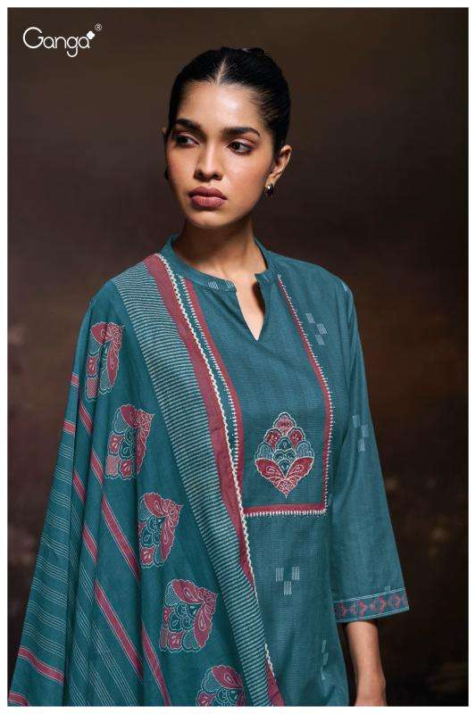 Ganga samantha 3637 Wholesale designer dress materials in Vadodara