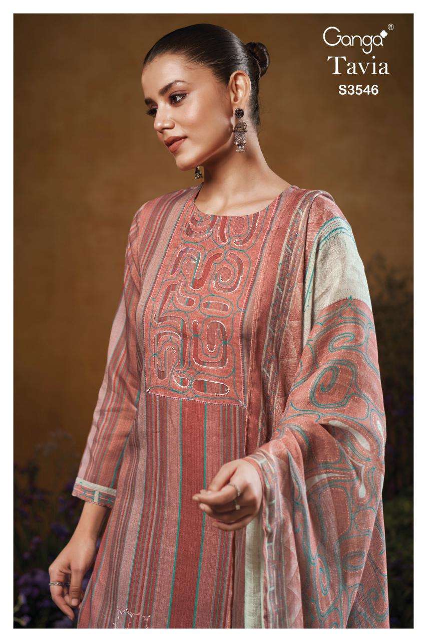 Ganga tavia 3546 Dress materials wholesale supplier in Kolkata