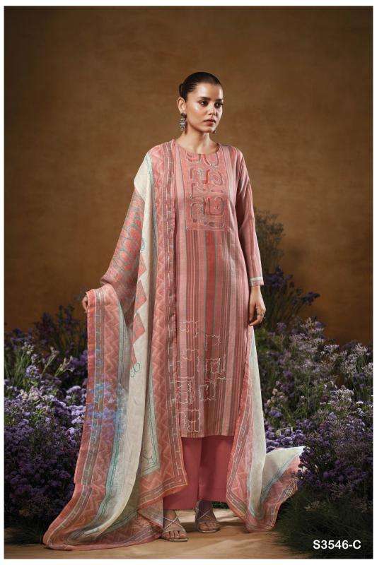 Ganga tavia 3546 Dress materials wholesale supplier in Kolkata