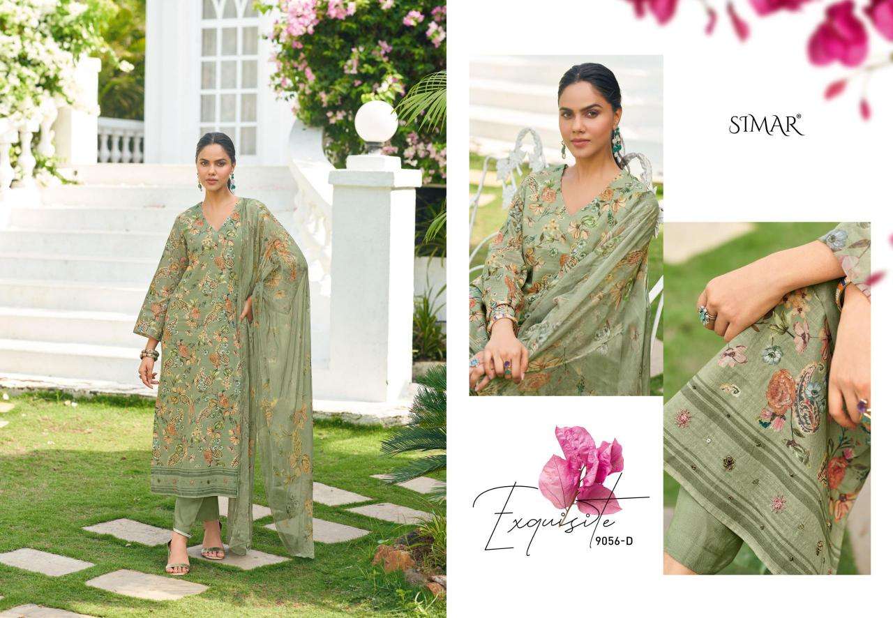 Glossy simar niva Pakistani wedding salwar suit