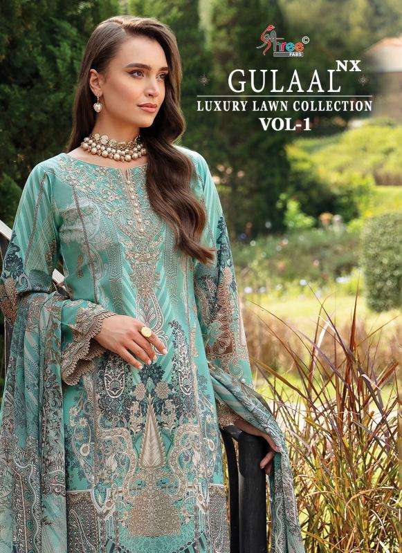 Gulaal luxury lawn collection vil 1nx Bulk dress material online