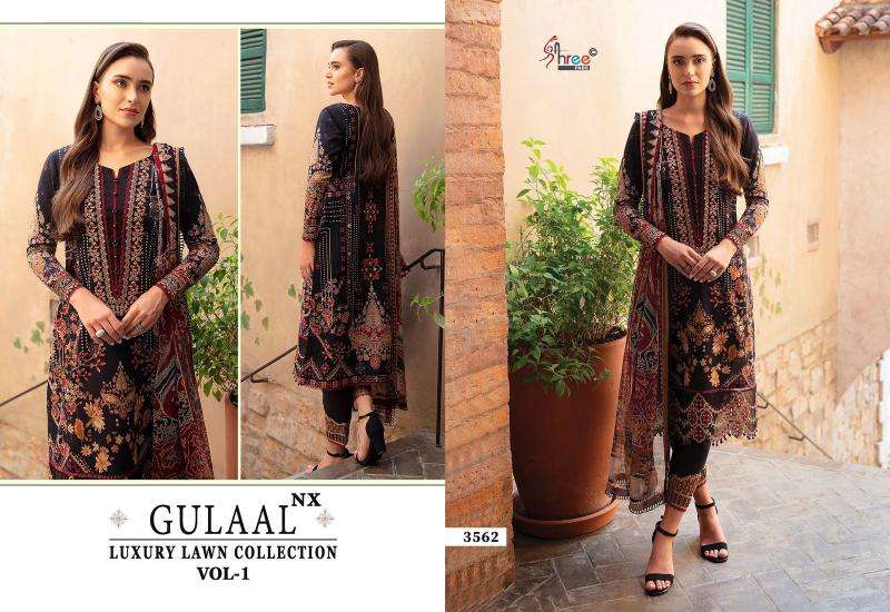 Gulaal luxury lawn collection vil 1nx Bulk dress material online