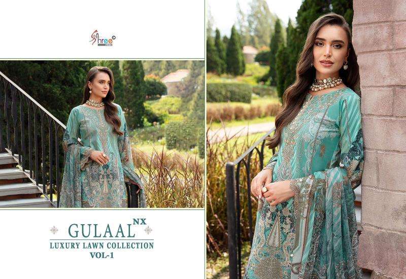 Gulaal luxury lawn collection vil 1nx Bulk dress material online
