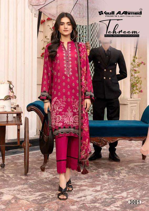 Gull aahmed tehreem vol-03 Designer dress material wholesale in Ahmedabad