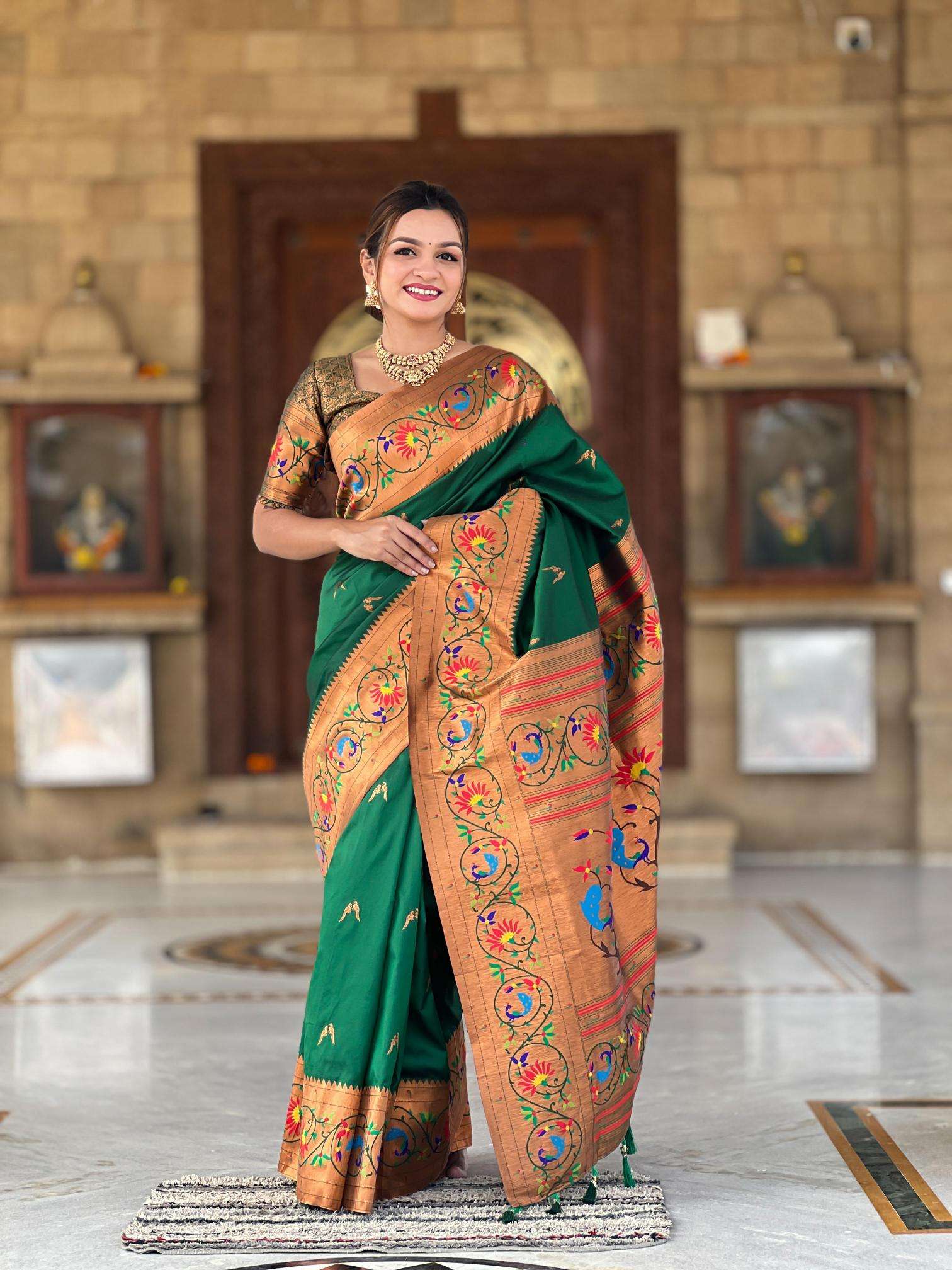 Harmony paithani-2 Cheap sarees in Hyderabad