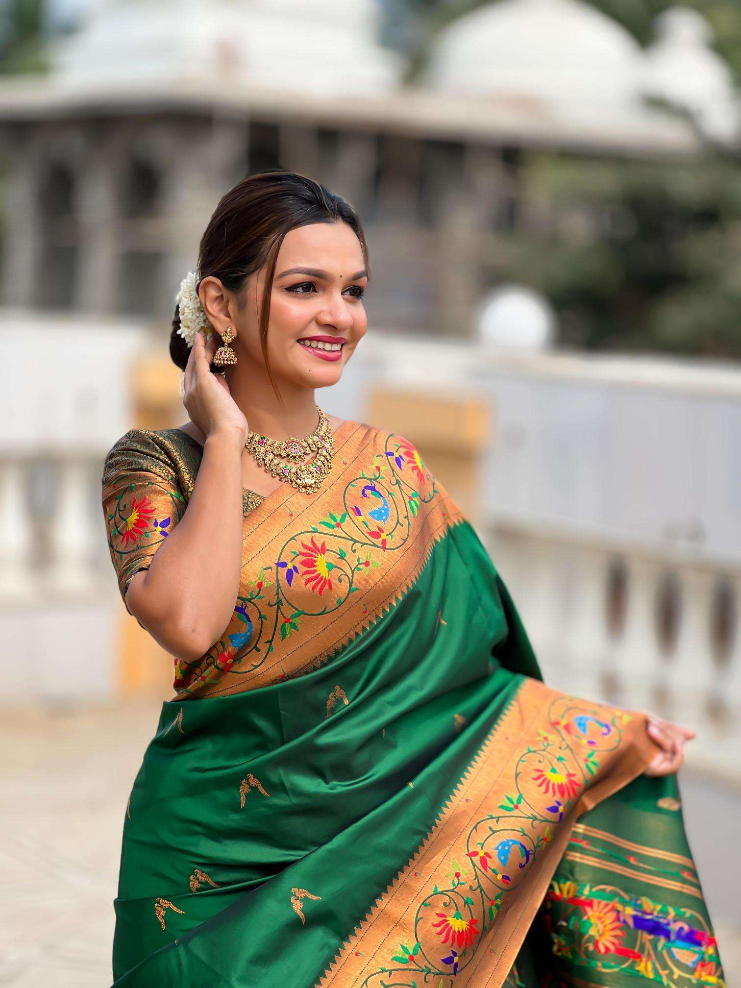 Harmony paithani-2 Cheap sarees in Hyderabad