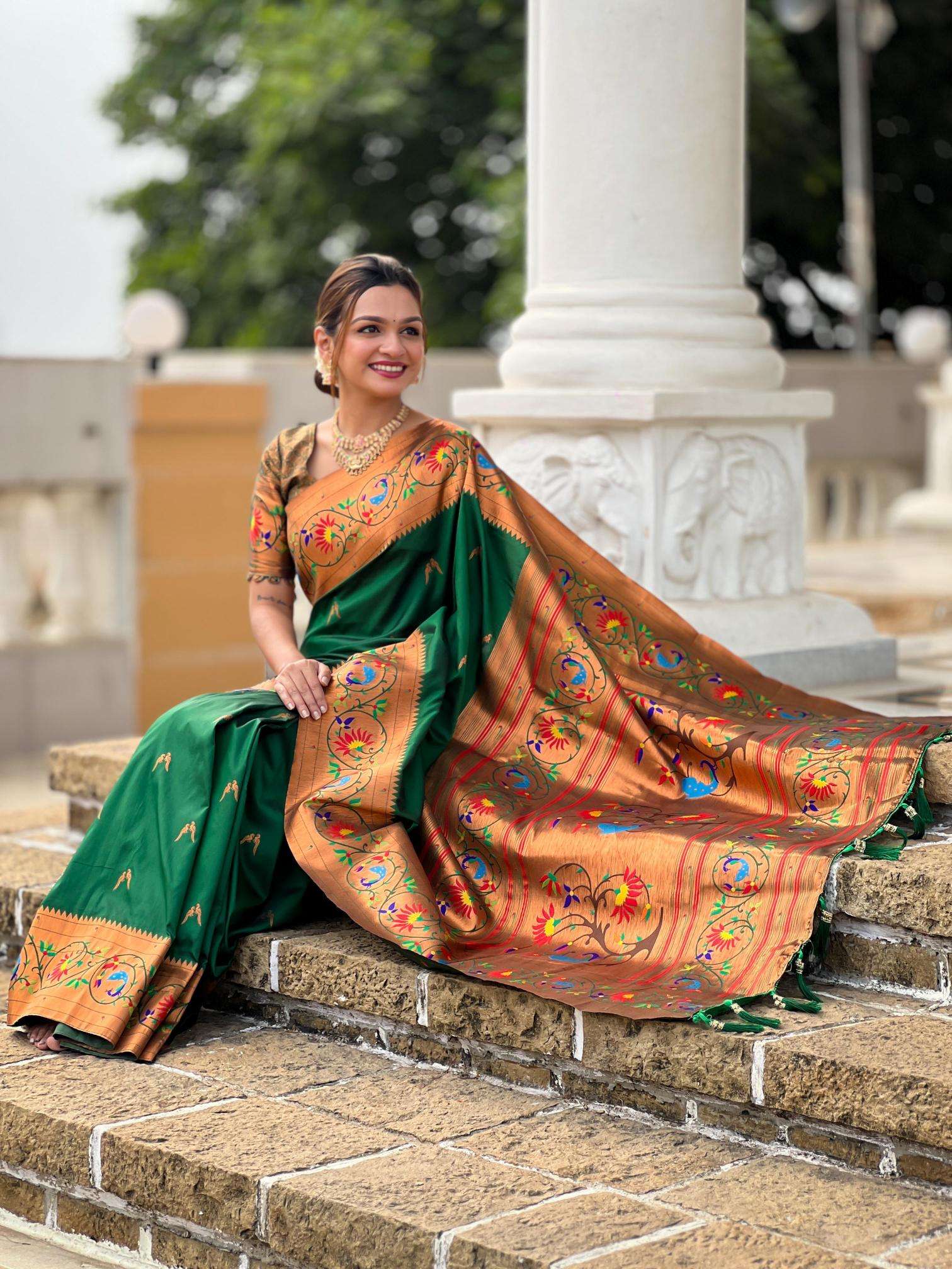 Harmony paithani-2 Cheap sarees in Hyderabad