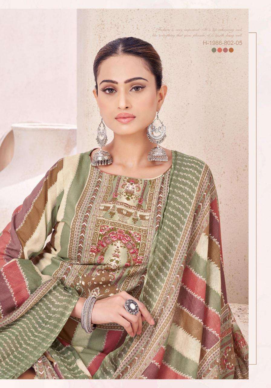 Harshit fashion hub by alok suit mrheroon 4 Surat textile market dress materials