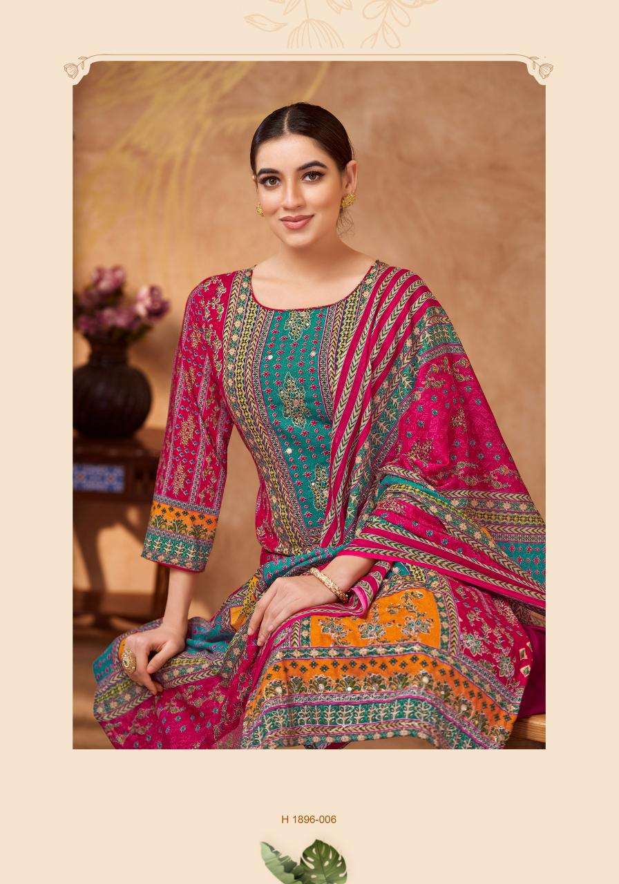 Harshit fashion hub by alok suit sana noor 2 Wholesale dress materials in Mumbai