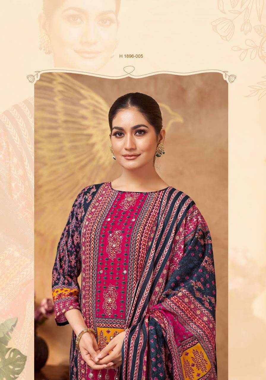 Harshit fashion hub by alok suit sana noor 2 Wholesale dress materials in Mumbai