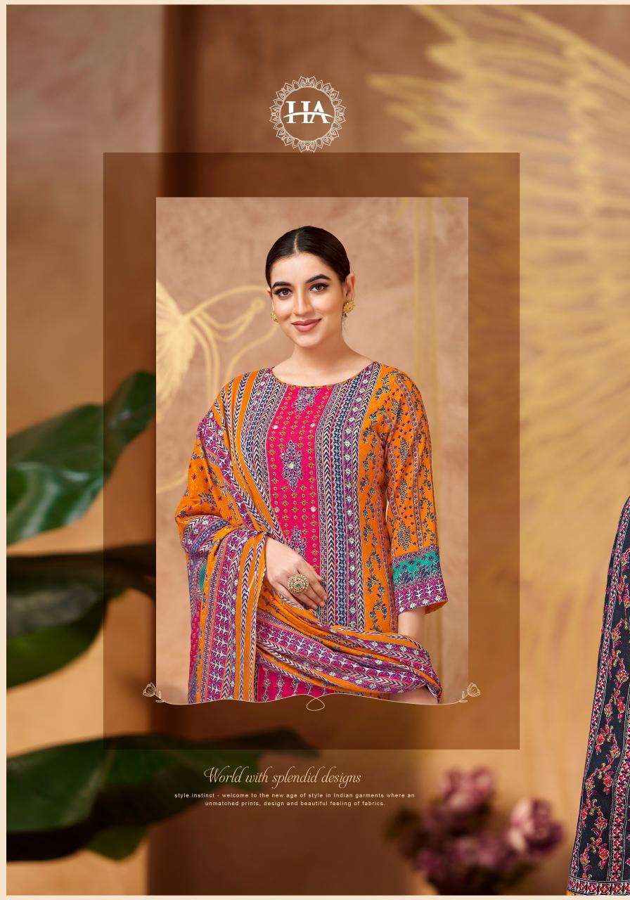Harshit fashion hub by alok suit sana noor 2 Wholesale dress materials in Mumbai