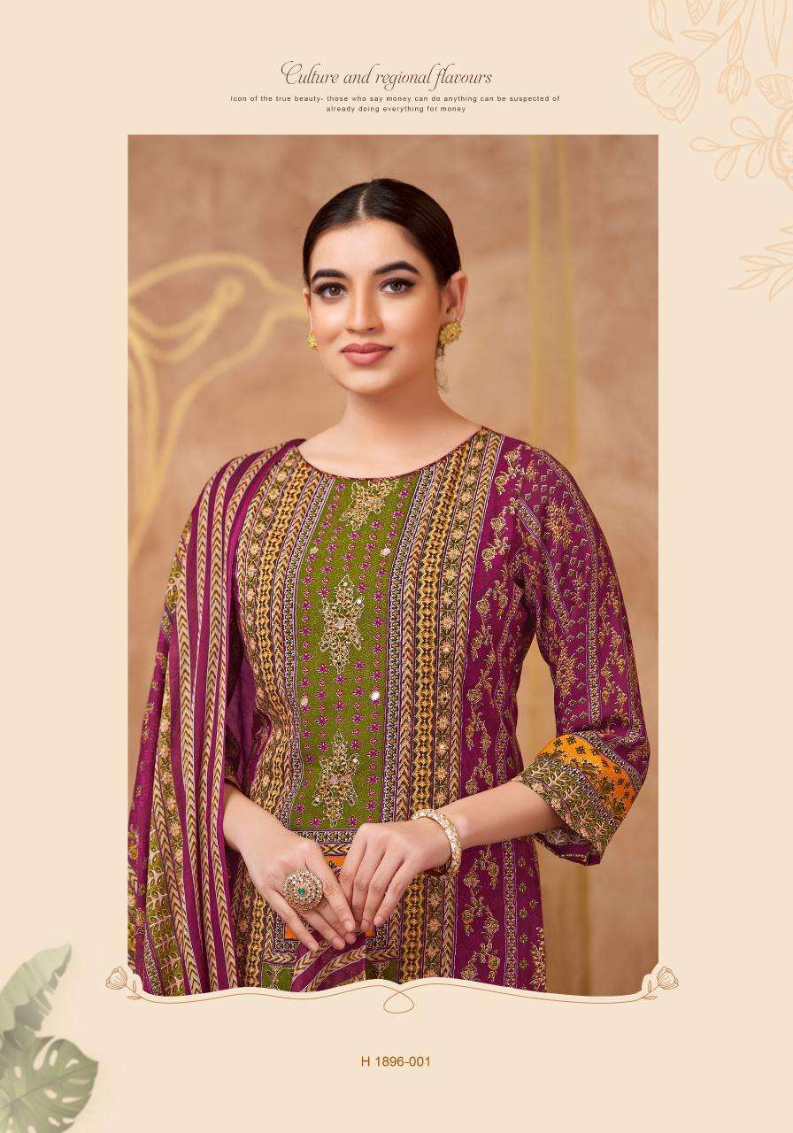 Harshit fashion hub by alok suit sana noor 2 Wholesale dress materials in Mumbai