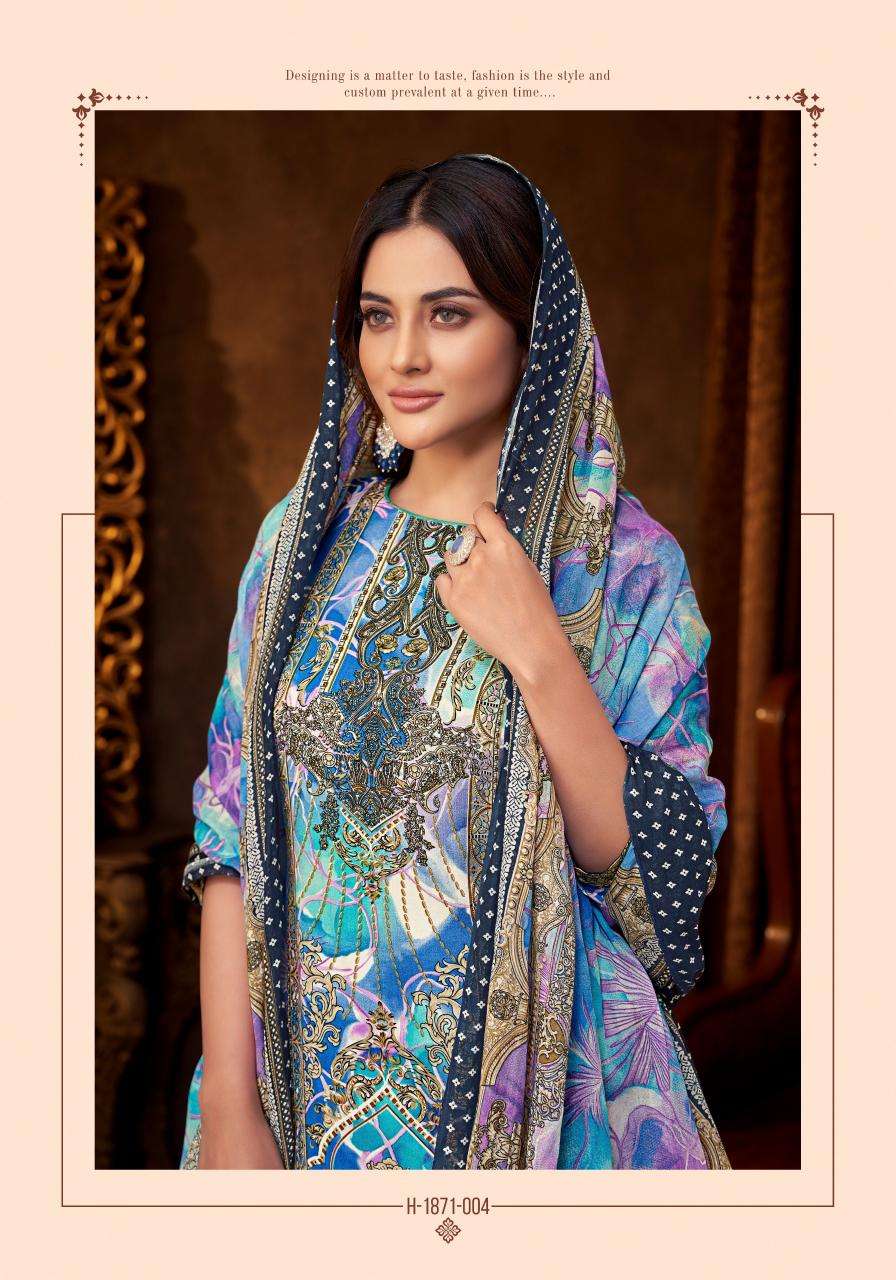 Harshit fashion hub by alok suit zaina vol 1 Bulk dress materials