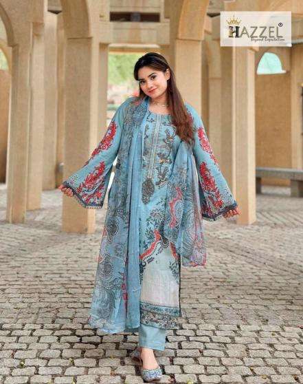 Hazzel maria.b 0308 Dress materials in Surat