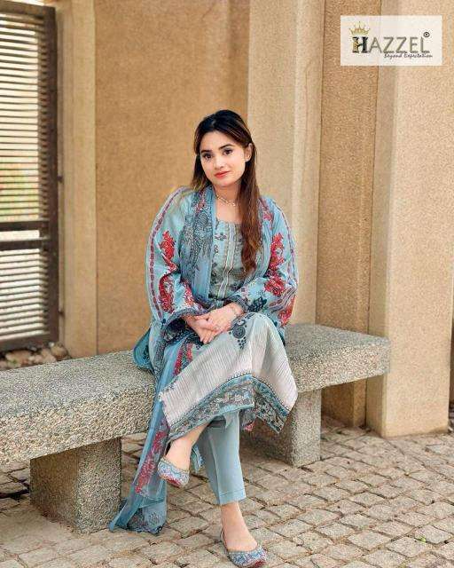 Hazzel maria.b 0308 Dress materials in Surat