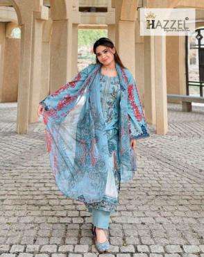 Hazzel maria.b 0308 Dress materials in Surat