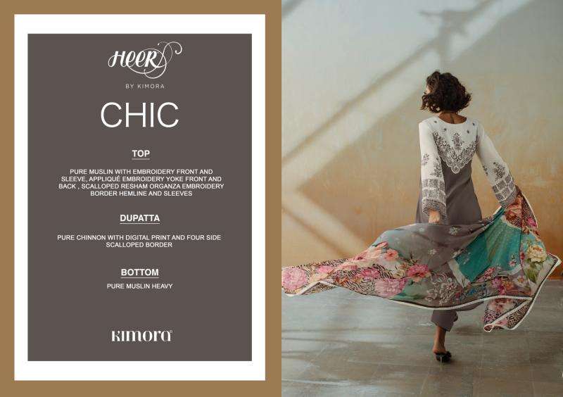 Heer chic vol-209 Dress materials wholesale market
