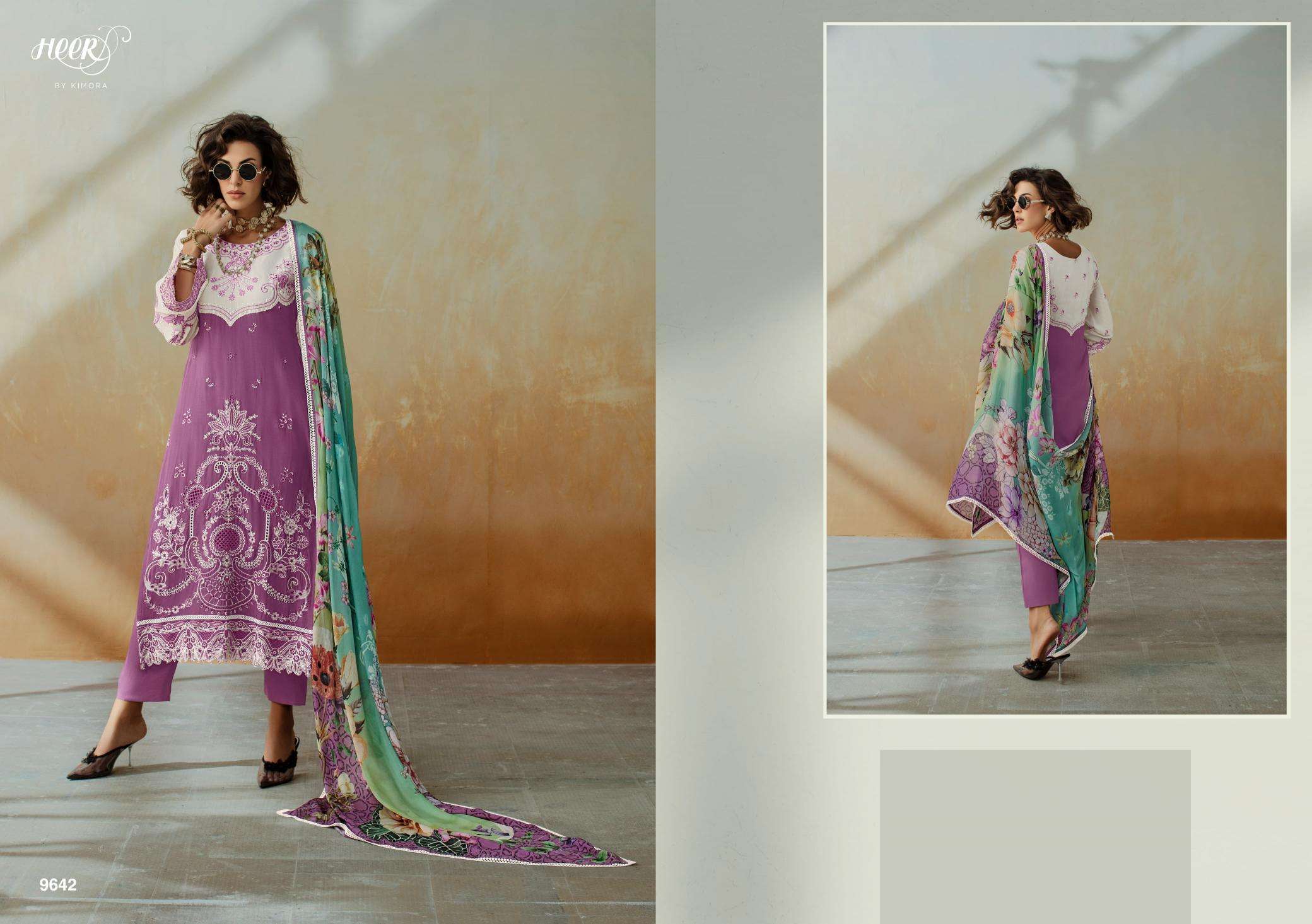 Heer chic vol-209 Dress materials wholesale market