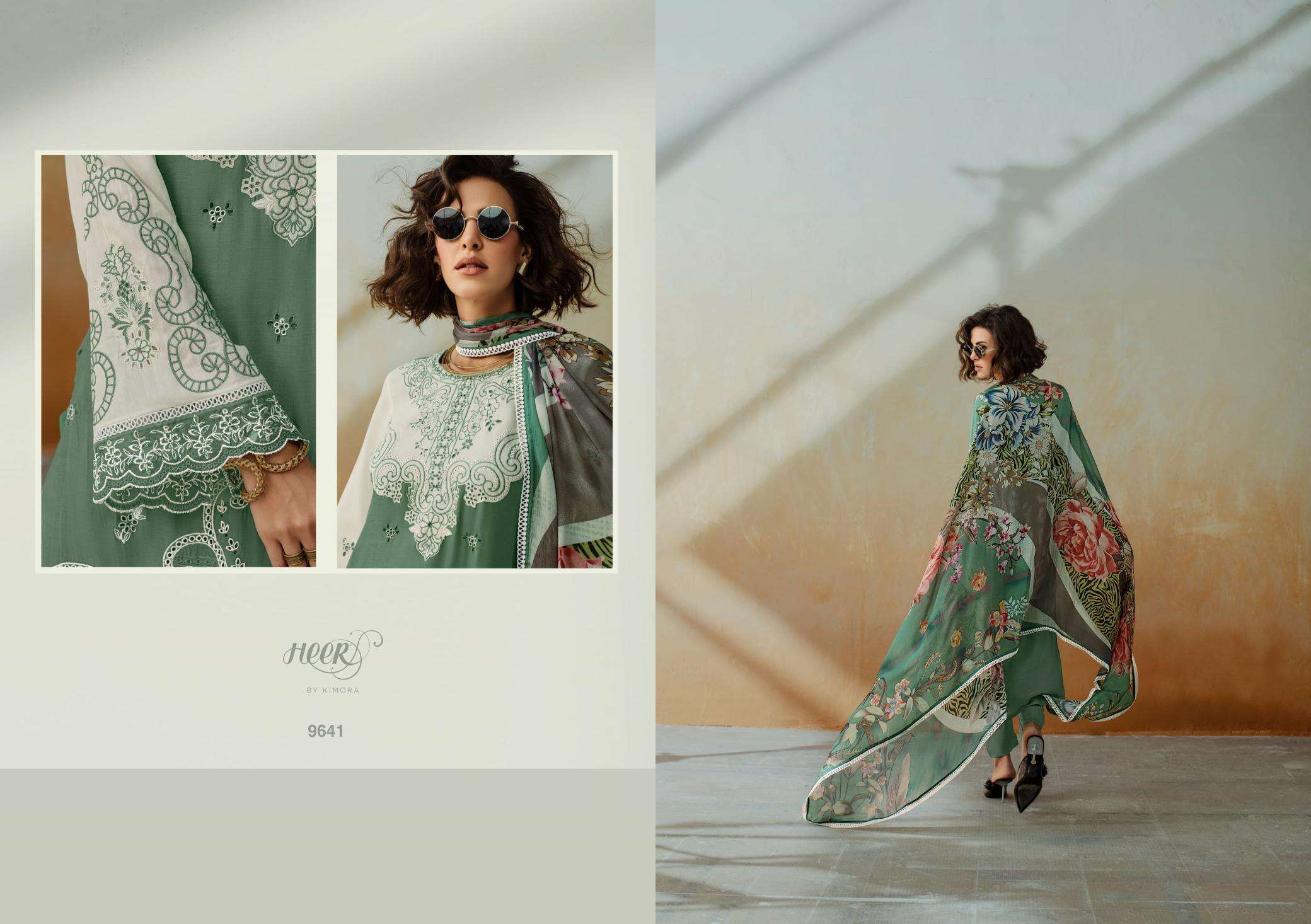 Heer chic vol-209 Dress materials wholesale market