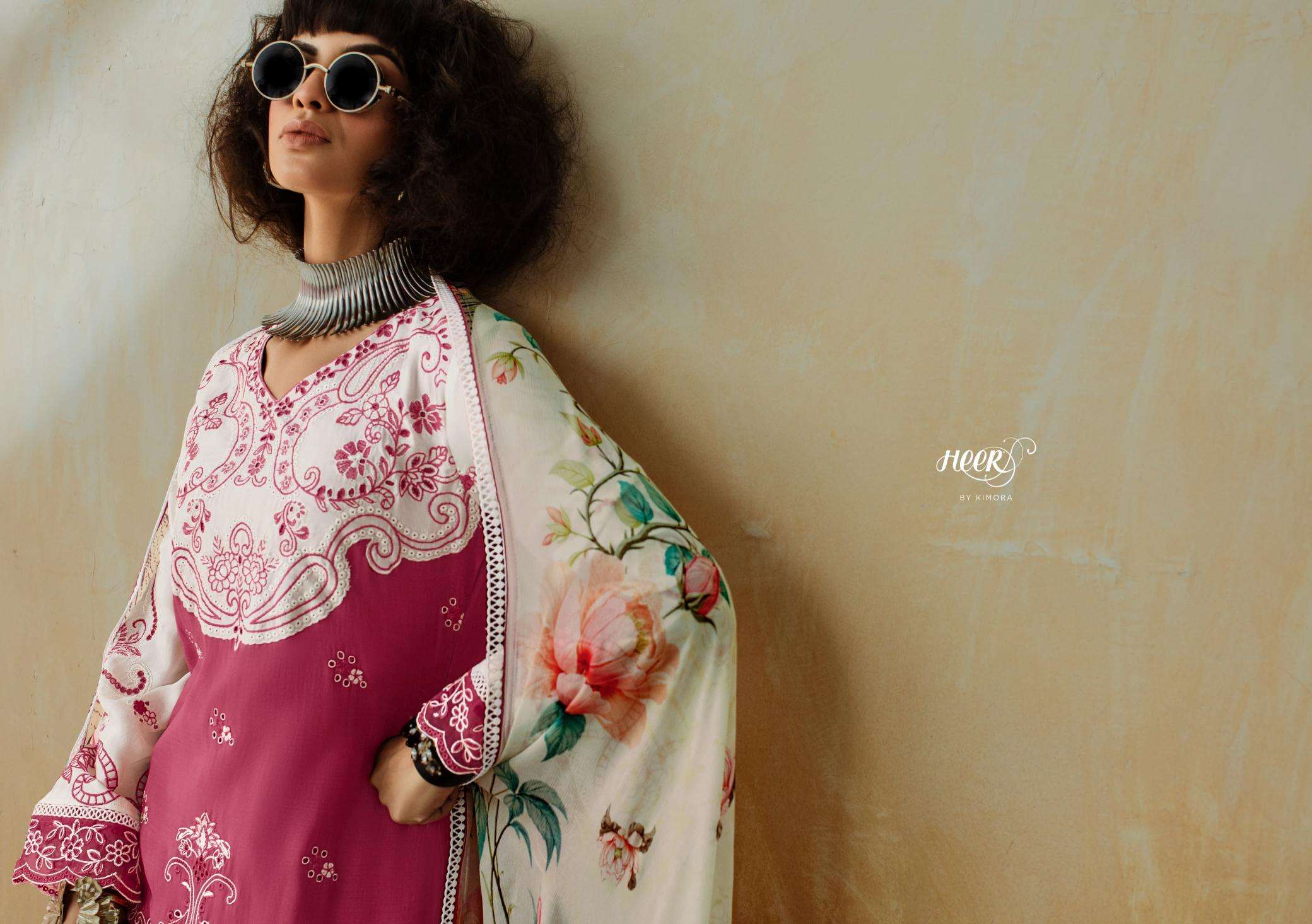 Heer chic vol-209 Dress materials wholesale market