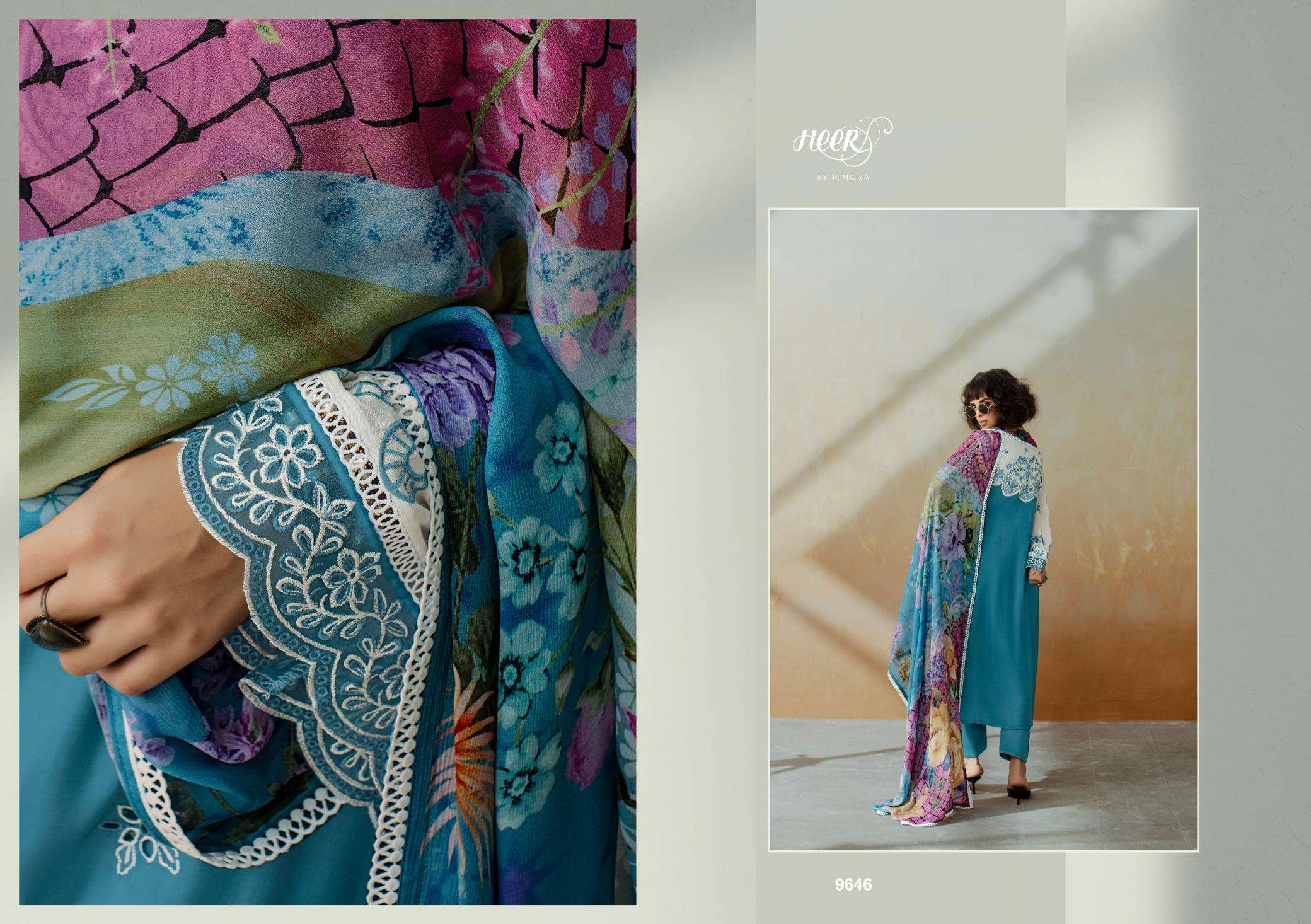 Heer chic vol-209 Dress materials wholesale market