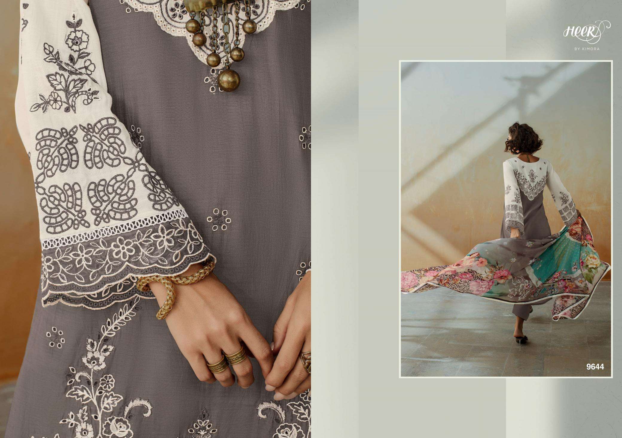 Heer chic vol-209 Dress materials wholesale market