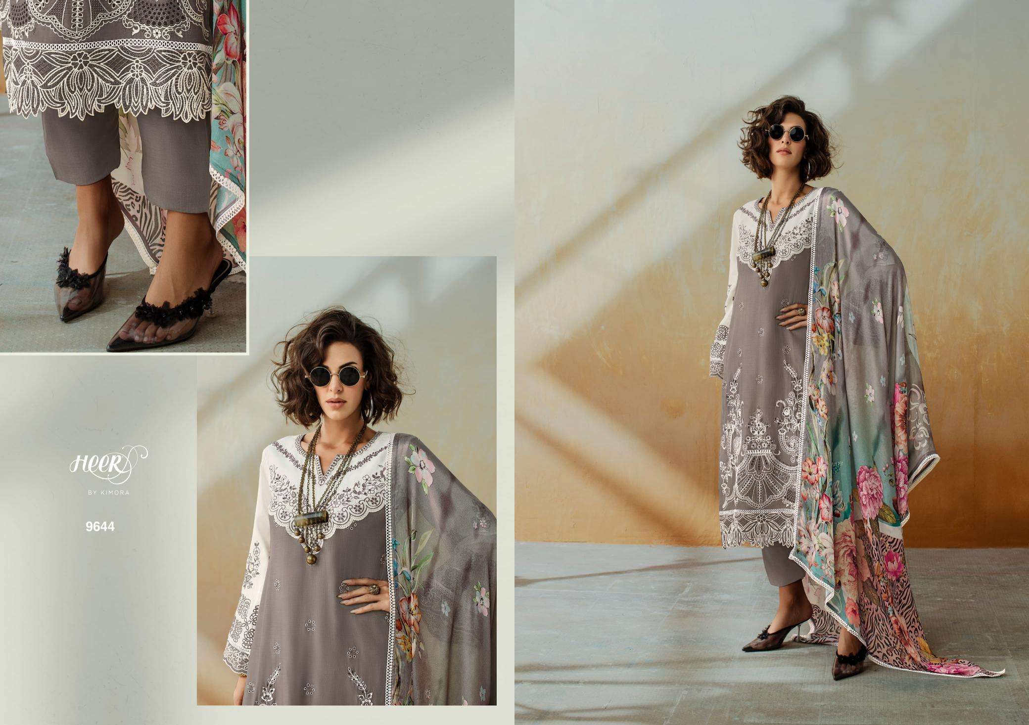 Heer chic vol-209 Dress materials wholesale market