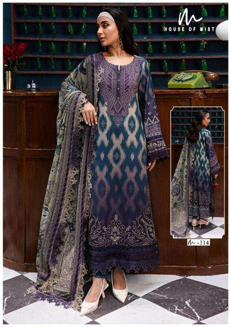House of mist ghazal vol-12 Pakistani salwar suits wholesale in Kolkata
