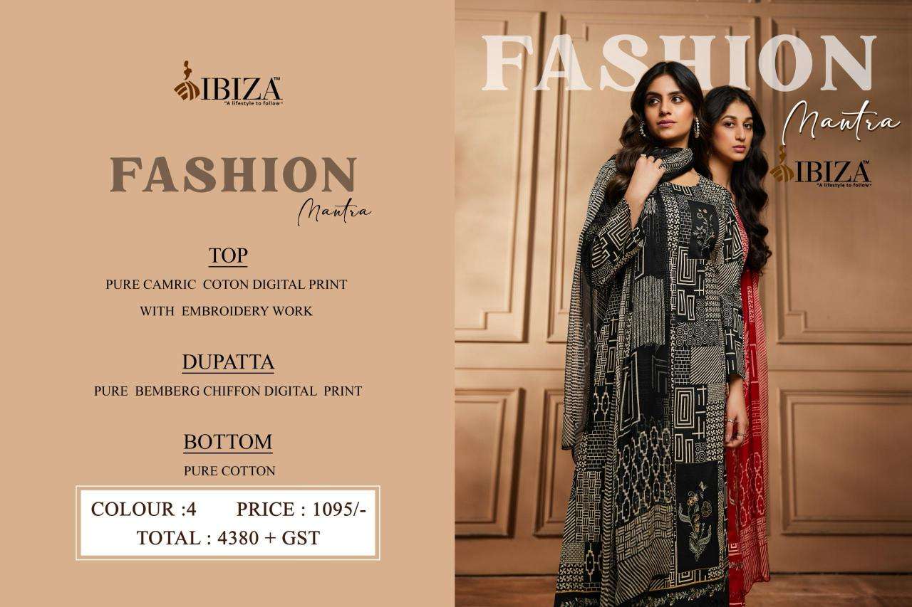 Ibiza fashion mantra Pakistani designer suits in Kolkata