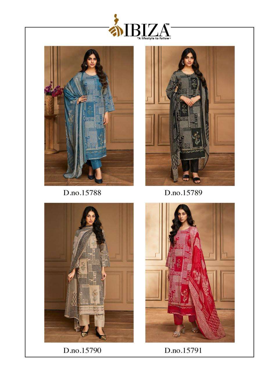 Ibiza fashion mantra Pakistani designer suits in Kolkata
