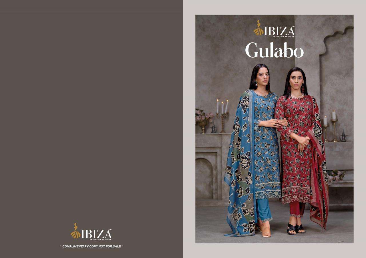 Ibiza gulabo Wholesale dress materials manufacturer in Surat