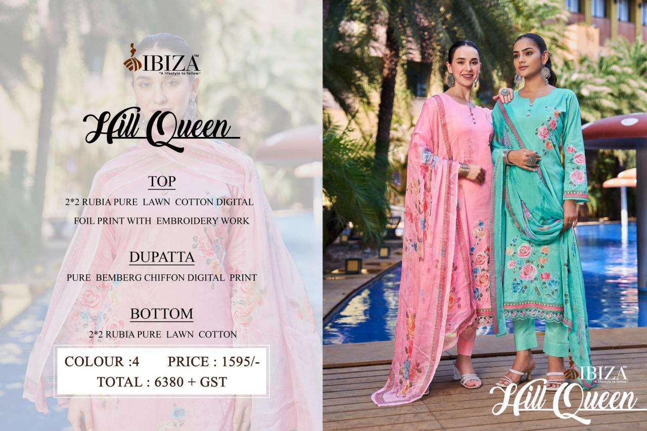 Ibiza hill queen Dress material exporters from Delhi
