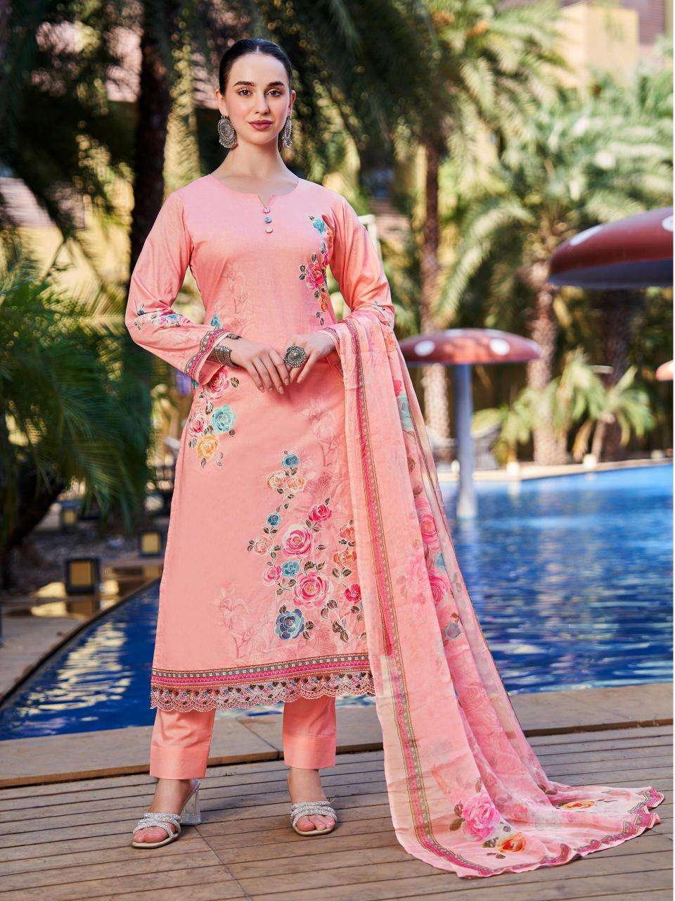 Ibiza hill queen Dress material exporters from Delhi