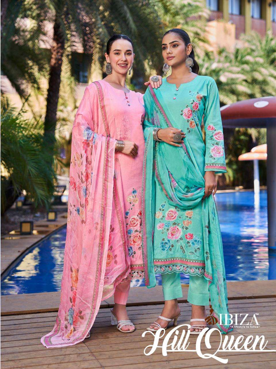 Ibiza hill queen Dress material exporters from Delhi