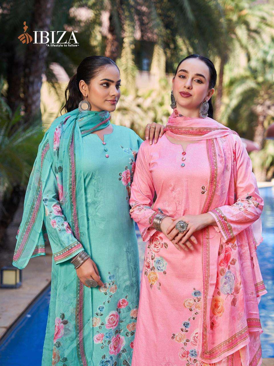 Ibiza hill queen Dress material exporters from Delhi
