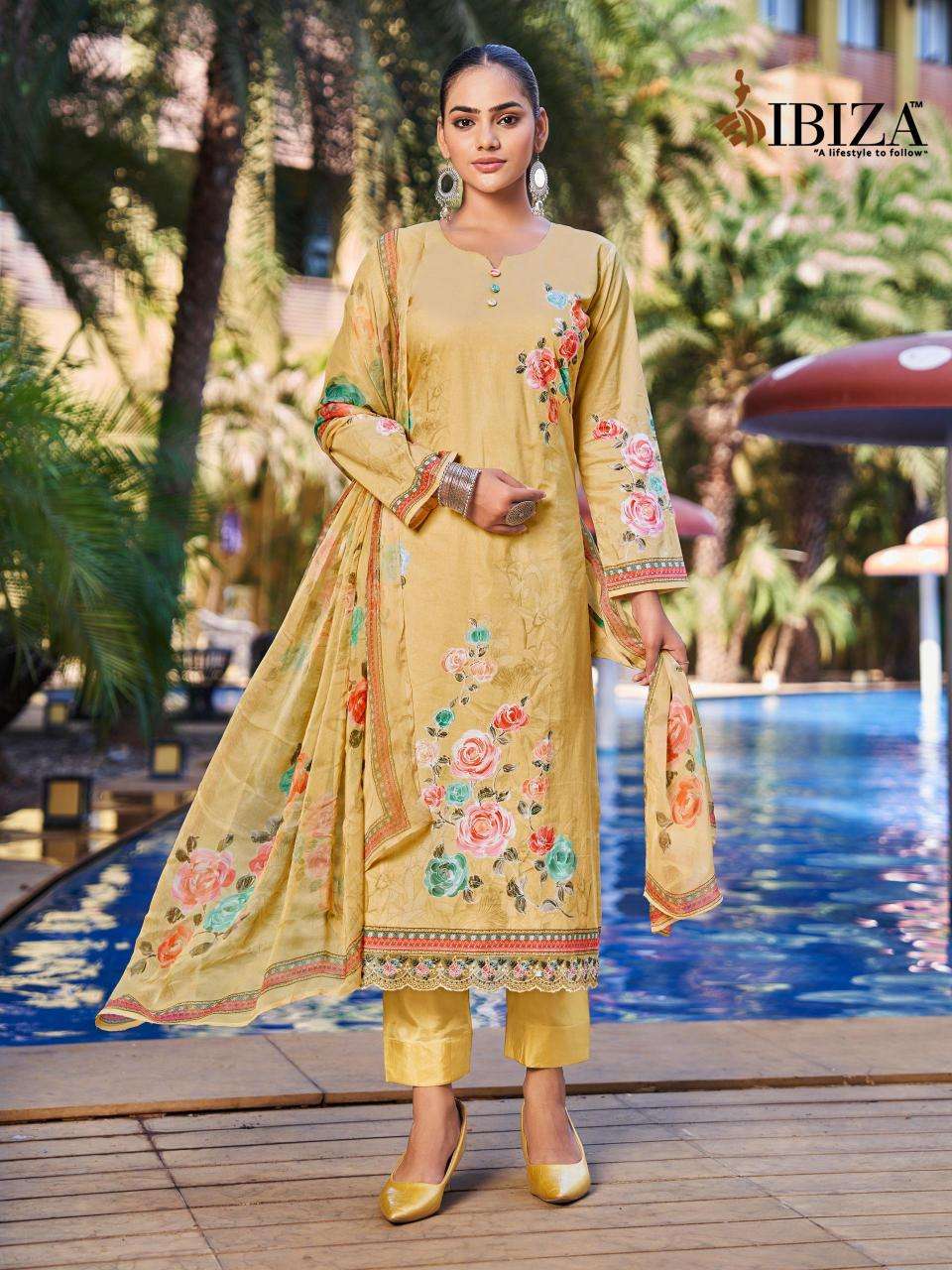 Ibiza hill queen Dress material exporters from Delhi