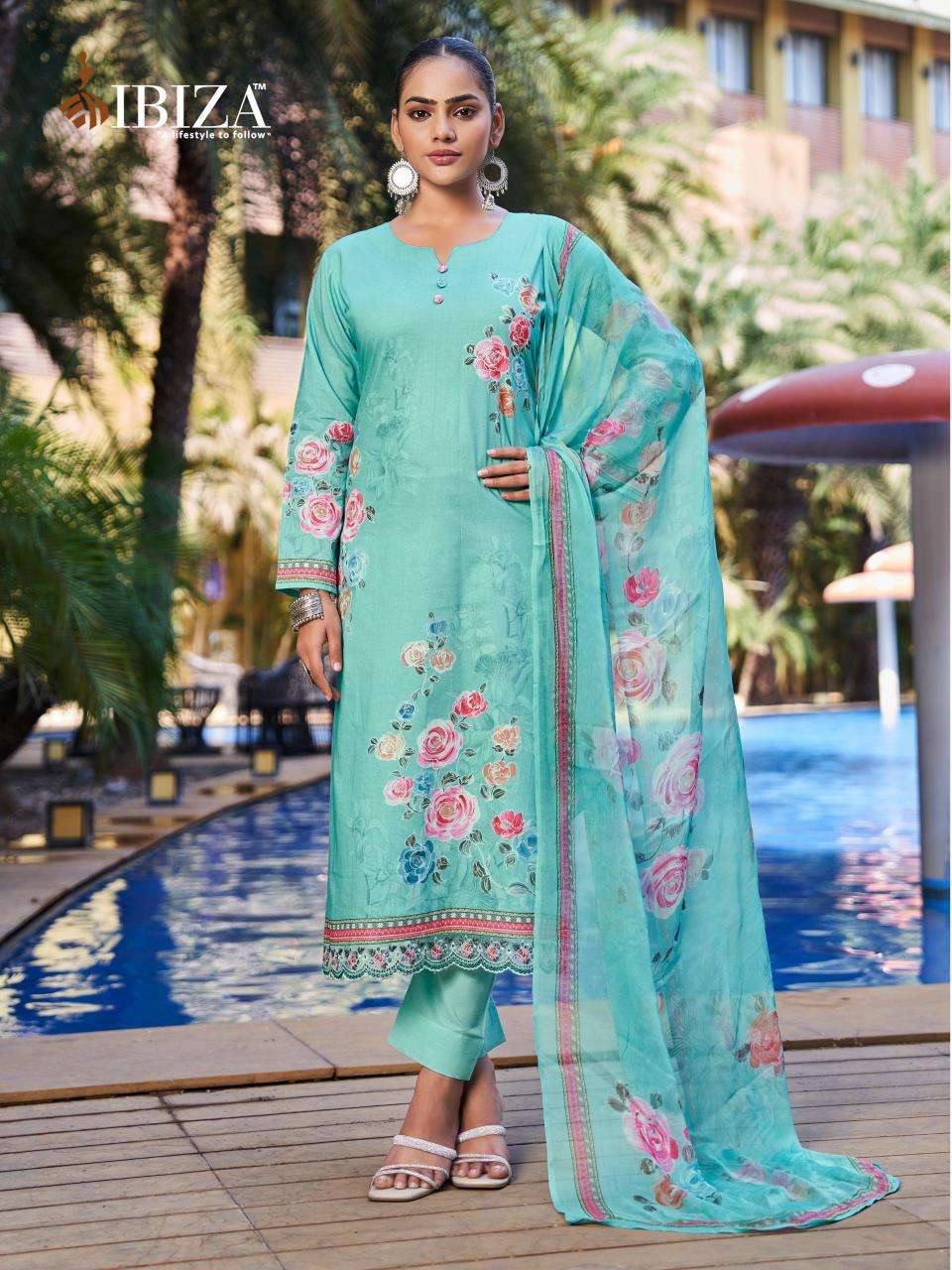 Ibiza hill queen Dress material exporters from Delhi