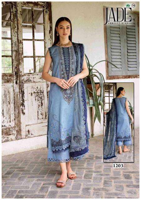 Jade bin saeed vol-12 Wholesale dress materials supplier