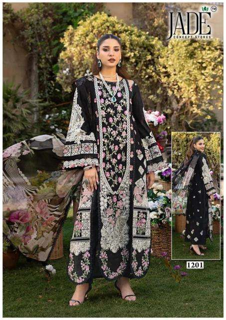 Jade bin saeed vol-12 Wholesale dress materials supplier