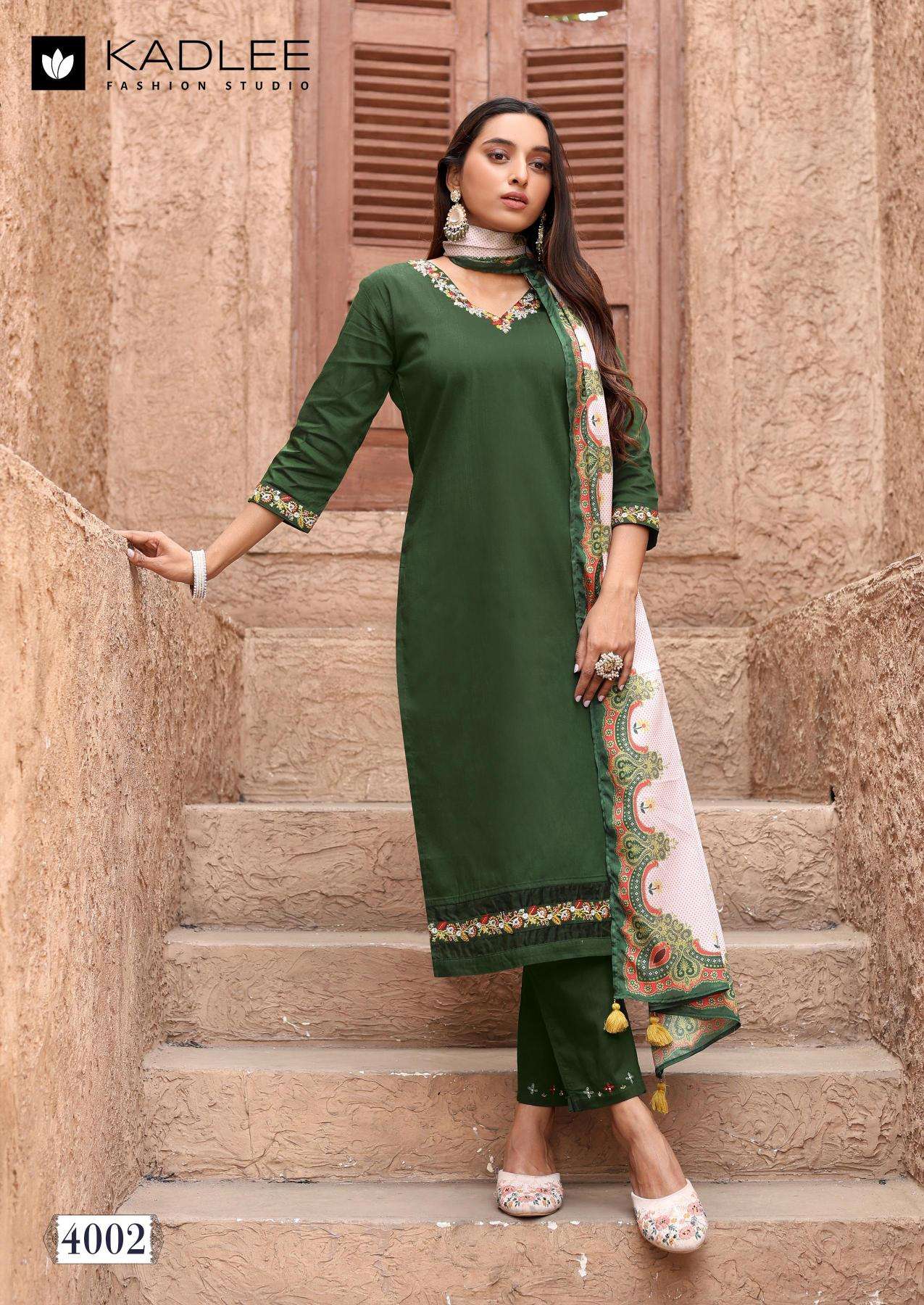 Kadlee nakashi branded kurti manufacturer in surat