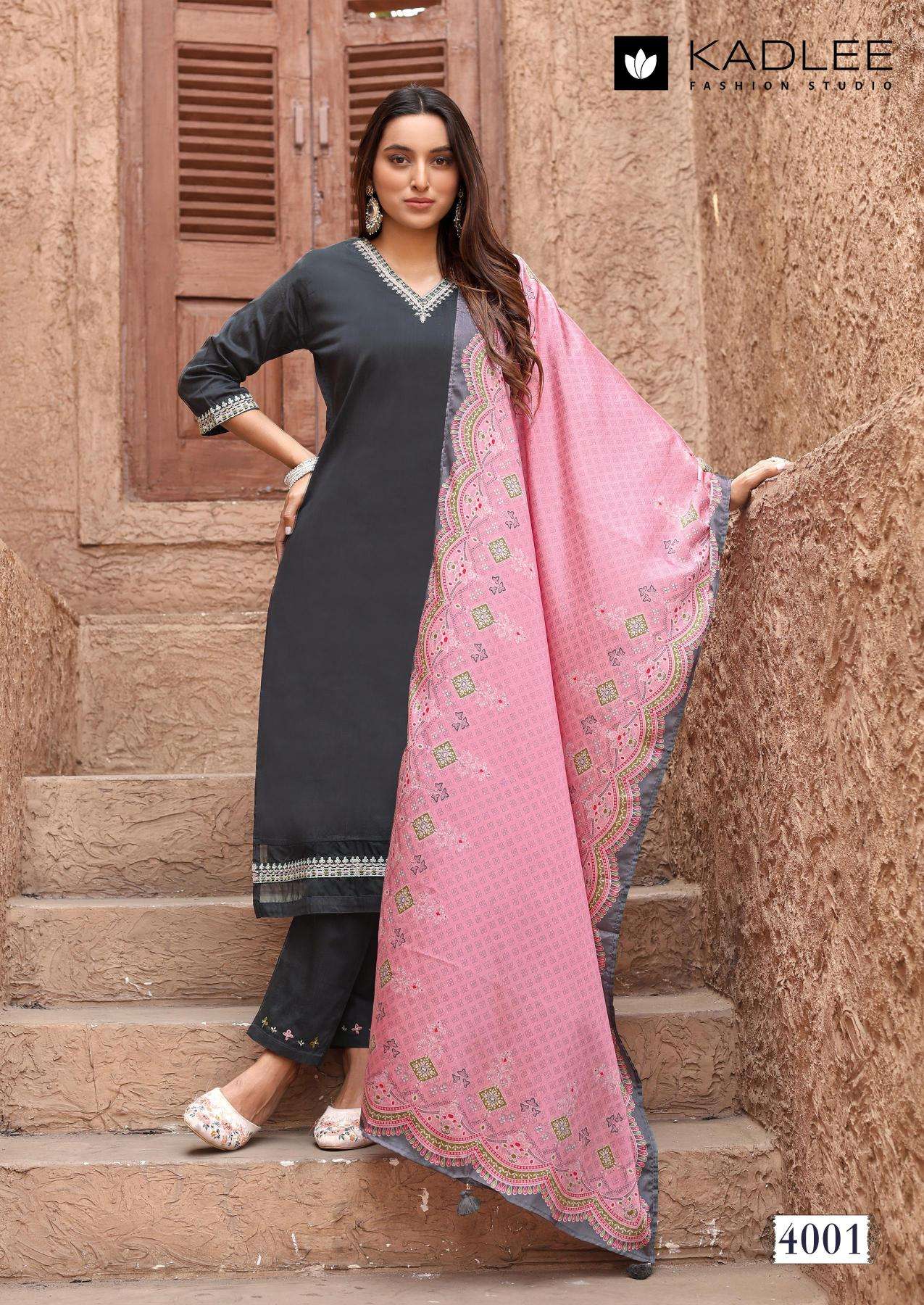 Kadlee nakashi branded kurti manufacturer in surat