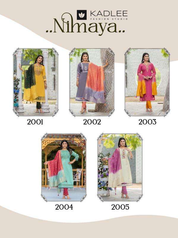 Kadlee nimaya simmer ladies kurti manufacturer in surat surat gujarat
