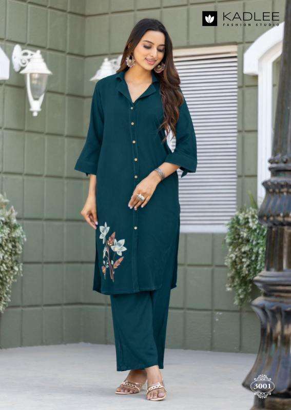 Kadlee niva coord set Kurti exporters in Mumbai