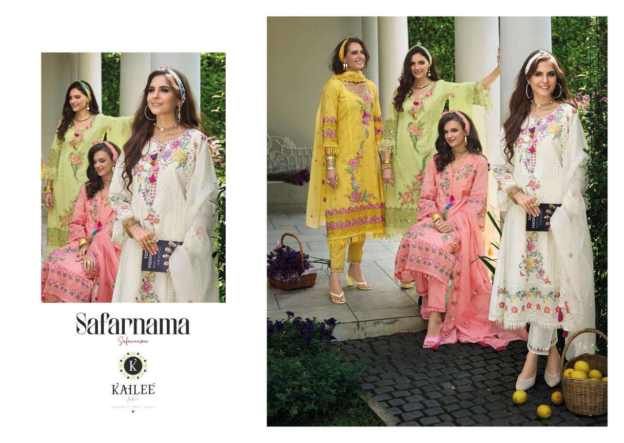 Kailee fashion safaranama vol 6 best kurti manufacturer in surat