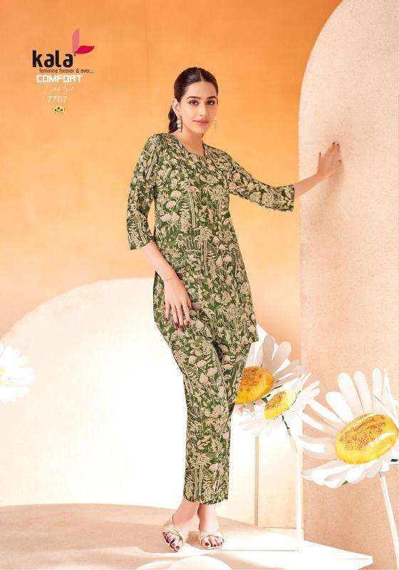 Kala comfort vol-2 - cord set Surat designer kurti wholesale market