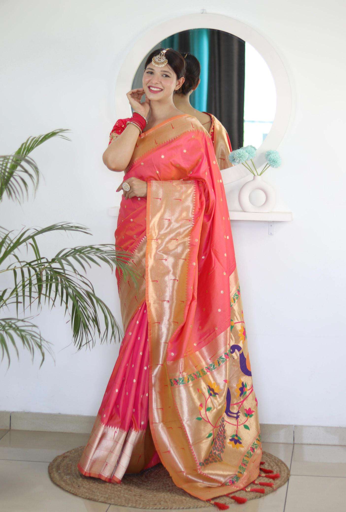 Kalakruti paithani soft silk Wholesale saree market in Delhi