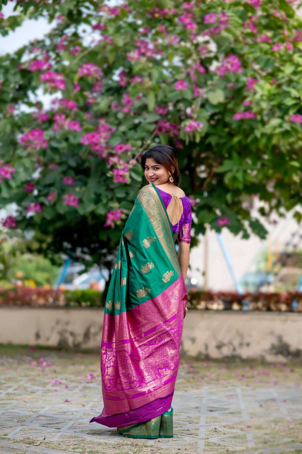 Kapdathread Soft banarasi katan silk pattu Designer saree wholesaler in Kolkata