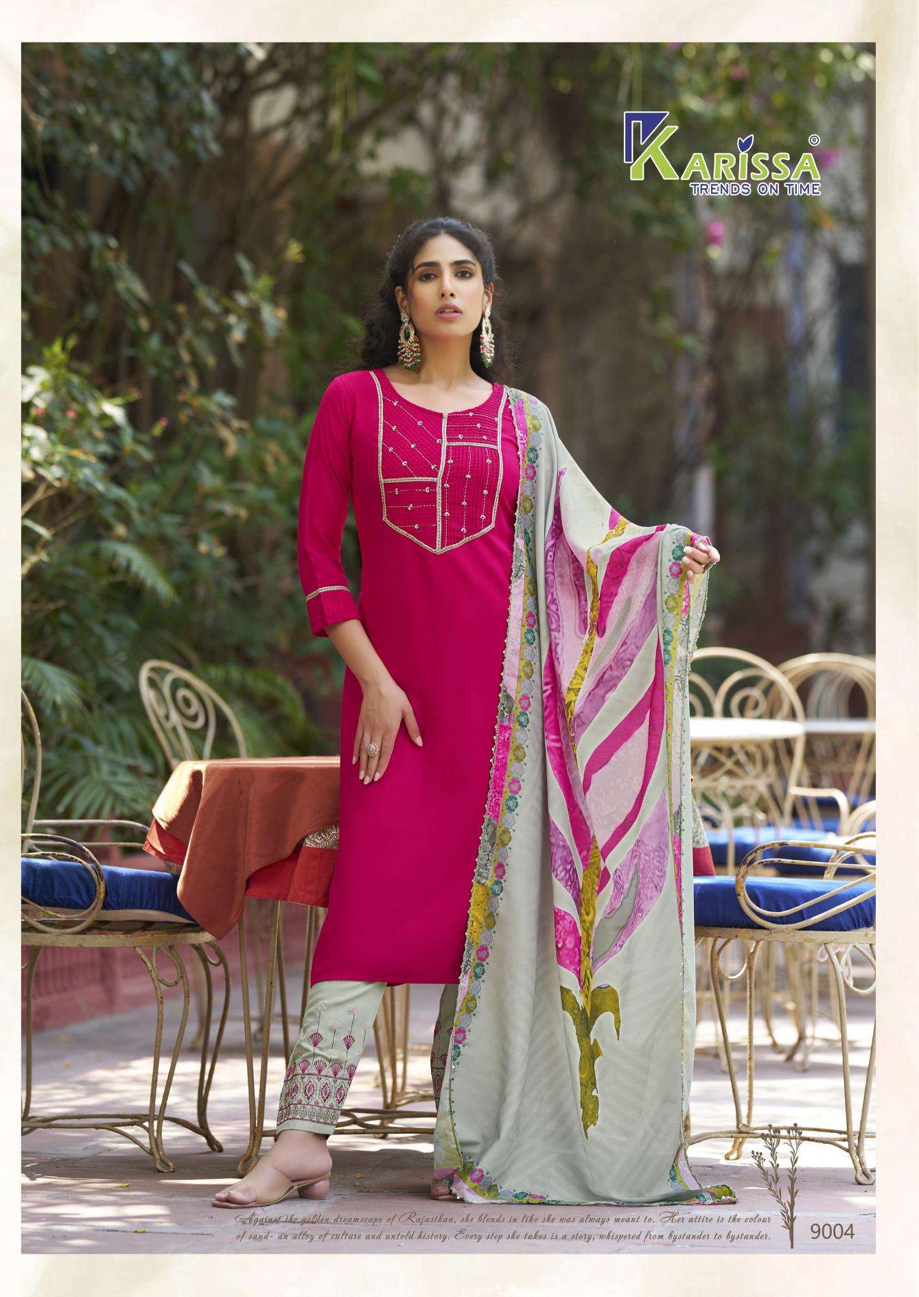Karissa vidisha vol 9 ladies kurti manufacturer in surat surat gujarat india
